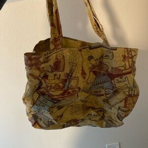Gently used Vintage Trader Joe’s Canvas Bag Reusable Shopping Bag Baking/Cooking